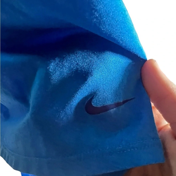 Nike sz medium blue running athletic tank just do it in excellent condition - Picture 4 of 4